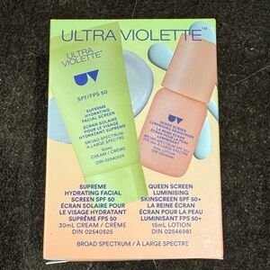 Ultra Violette Cream and Orange Skincare Duo